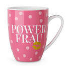 Becher - Auf uns Mädels - POWERFRAU
